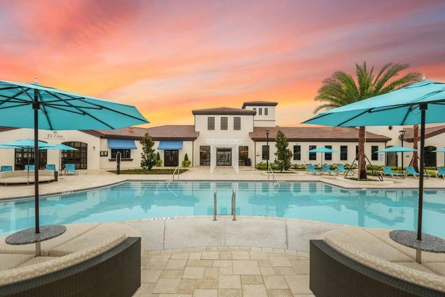 Large Villa Wprivate Pool Game Room Waterpark Kissimmee Exterior foto
